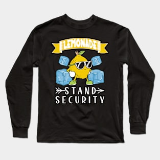 Lemonade Stand Security Long Sleeve T-Shirt